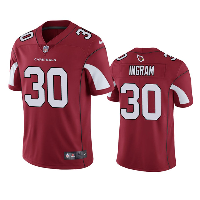 Men's Arizona Cardinals #30 Keaontay Ingram Red Vapor Untouchable Stitched Football Jersey